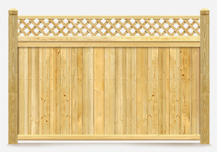 Wood Decorative Fencing in Cincinnati Ohio